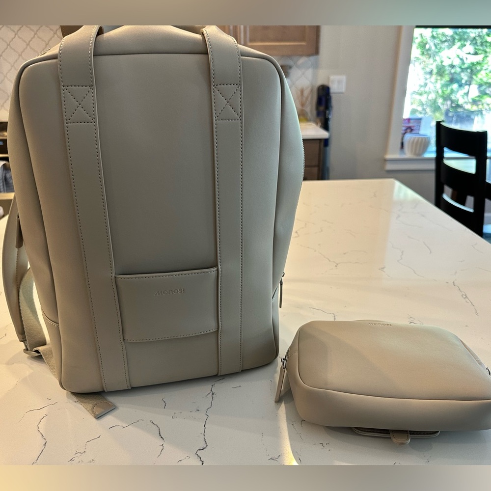 Monos Metro Backpack and attachable pouch